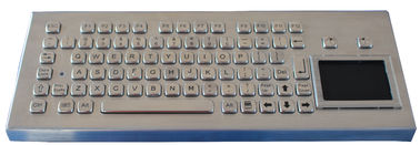 Stainless Steel Movable Industrial Keyboard With Touchpad For Coal Mine