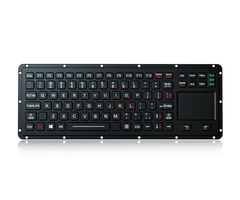 IP65 Military Grade Rugged Keyboard With Built In Tough Touchpad For Fast Cursor