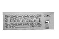 Dynamic Waterproof Stainless Steel Keyboard With Trackball