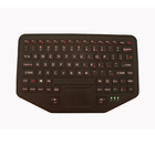 Ruggedized Vehicle Keyboard Desktop With Touchpad Backlit Scissors Switch