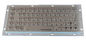 Professional IP65 vandal resistant stainless steel metallic keyboard waterproof