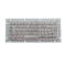 IP67 Panel Mount Keyboard Waterproof Brushed Stainless Steel industrial keyboard