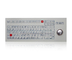 IP65 Rugged Industrial Keyboard Trackball Omron Switch Membrane Waterproof Keyboard