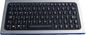 IP68 silicone rubber ruggedized keyboard with sealed aluminum metal housing for lab ,  clinic